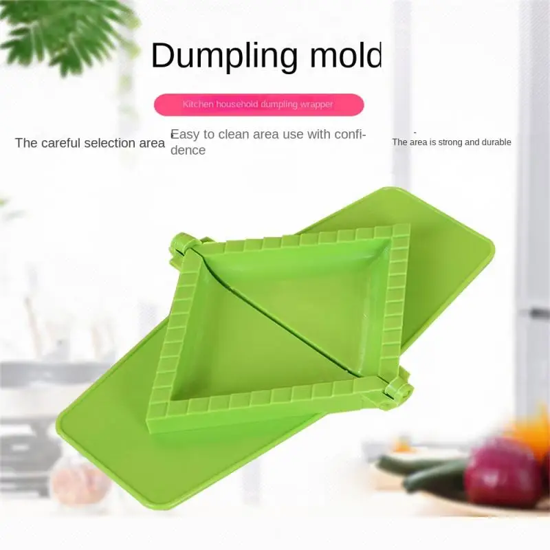 Clamping Dumpling Mold Press Green Making Dumplings Artifact Kitchen Tools Dumpling Maker Mould Firm Blue Umpling Skin Model