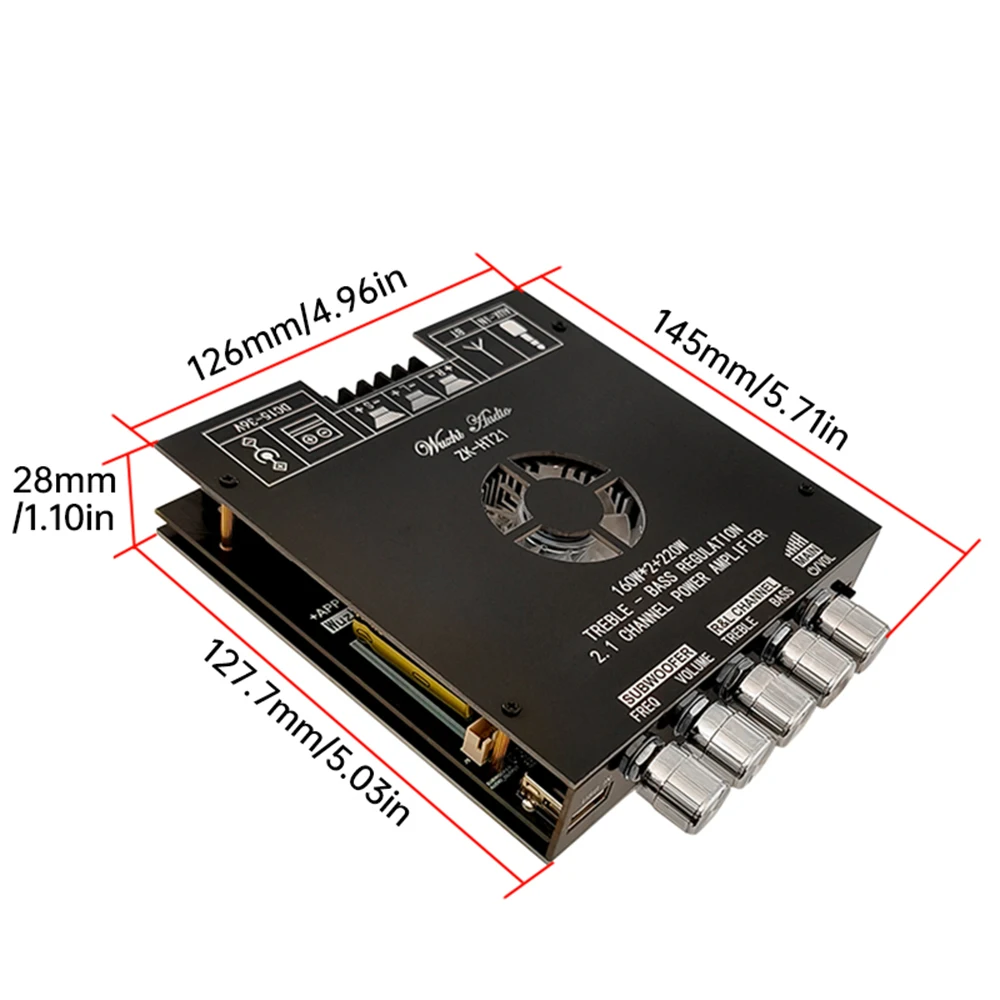 بوحدة مضخم صوت Bt t7498e قناة t7498e ، مضخم صوت W x 2 Plus V Bass ، تطبيق دعم صوتي #6