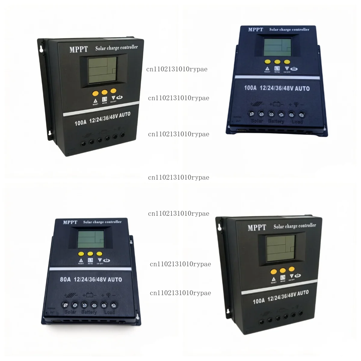 60-100 AMPPT Solar Controller - Photovoltaic Panel Power Generation for 12/24/48V Adaptive Charging