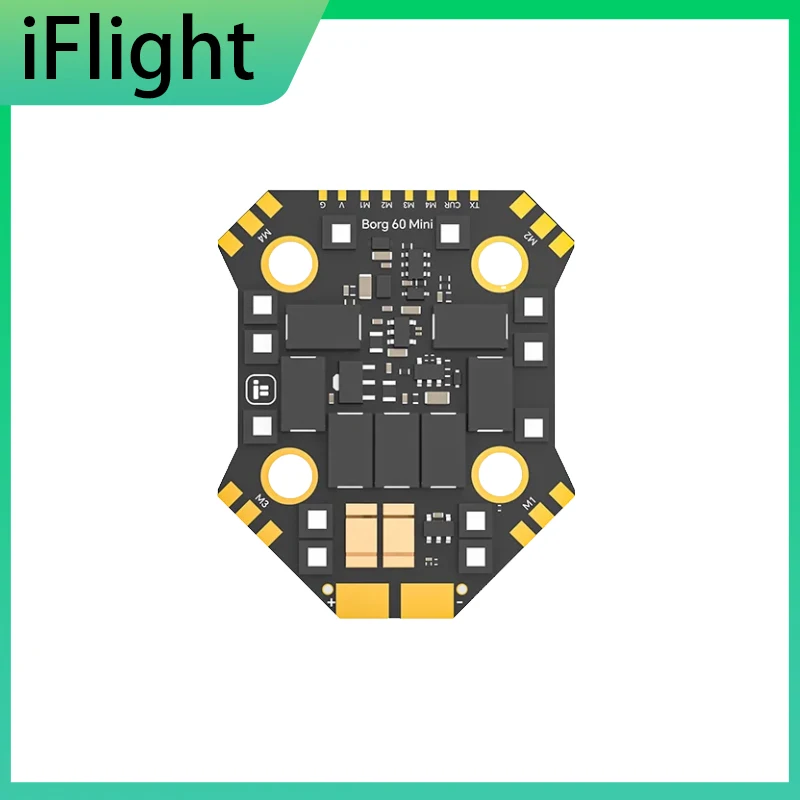 FPV iFlight Borg 60 Mini ESC 4-IN-1 2-6S with 20x20mm Mounting Holes for FPV Parts