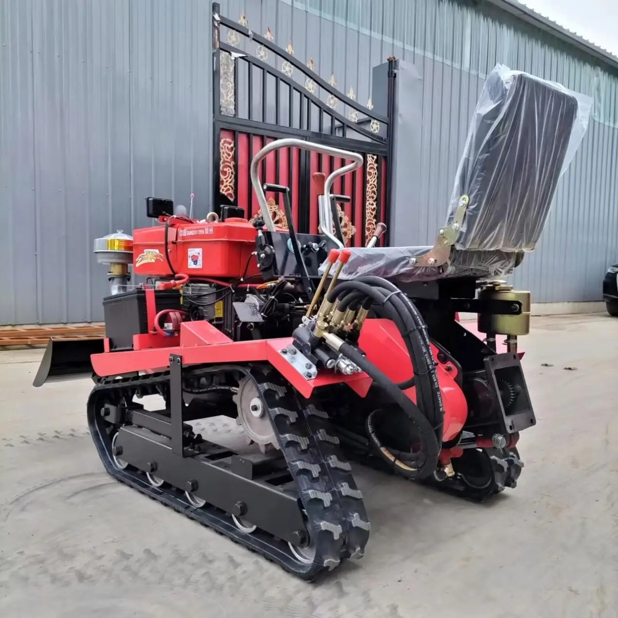 Multifunctional Ditching Backfilling Rotavator Agricultural Equipment Cultivators Tiller Rotary