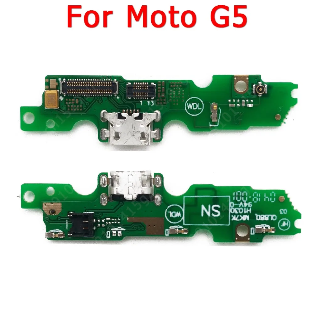 For Motorola Moto G6 G5 G4 Play Charging Port USB Charge Board PCB Dock Connector Socket Plate Flex Replacement Spare Parts