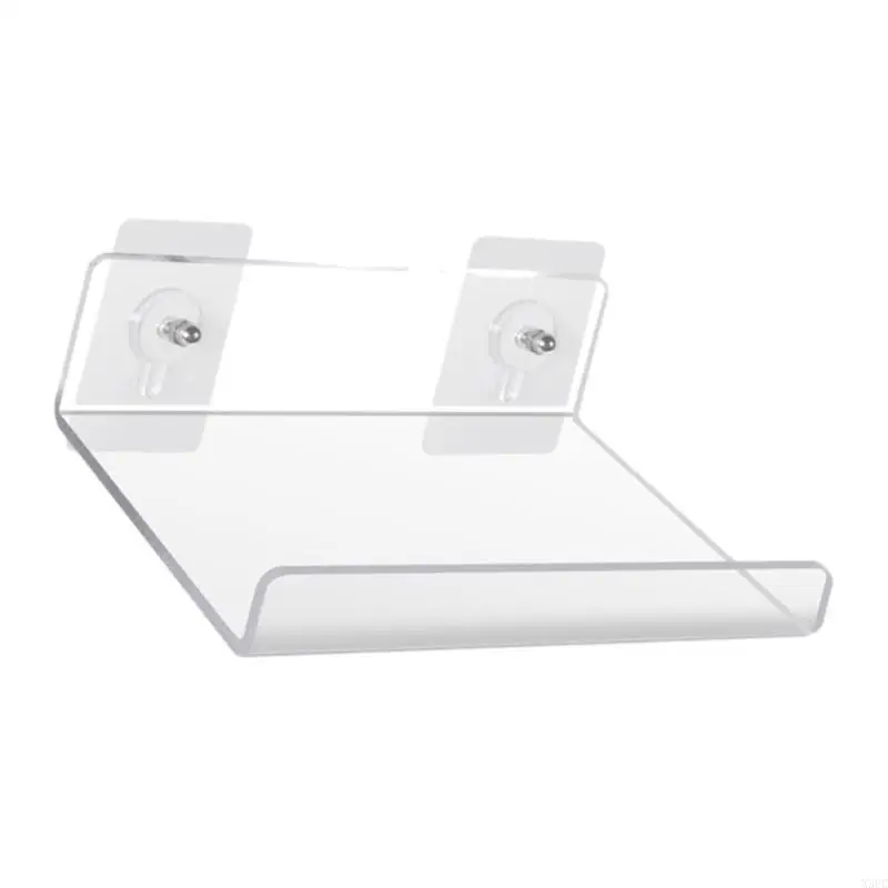 Acrylic Storage Rack Floating Shelf for Home Bathroom Bedroom Display Holder X3UC