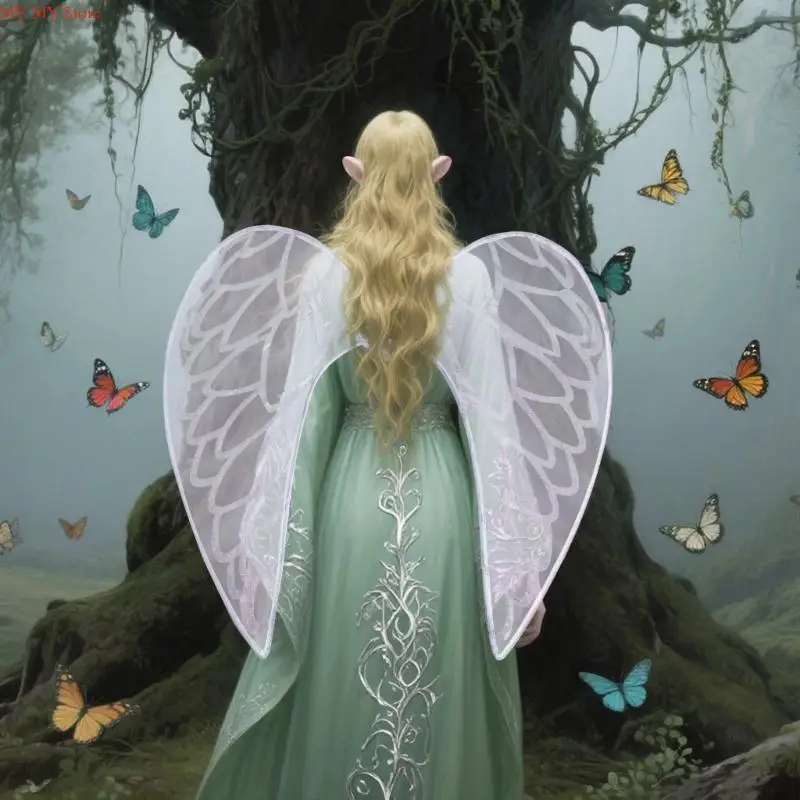 

Sparkles Fairys Wing,Butterfly Fairys Wing Halloween Costume Angel Wing,Dressing Up Party Favor Women Princess Costume