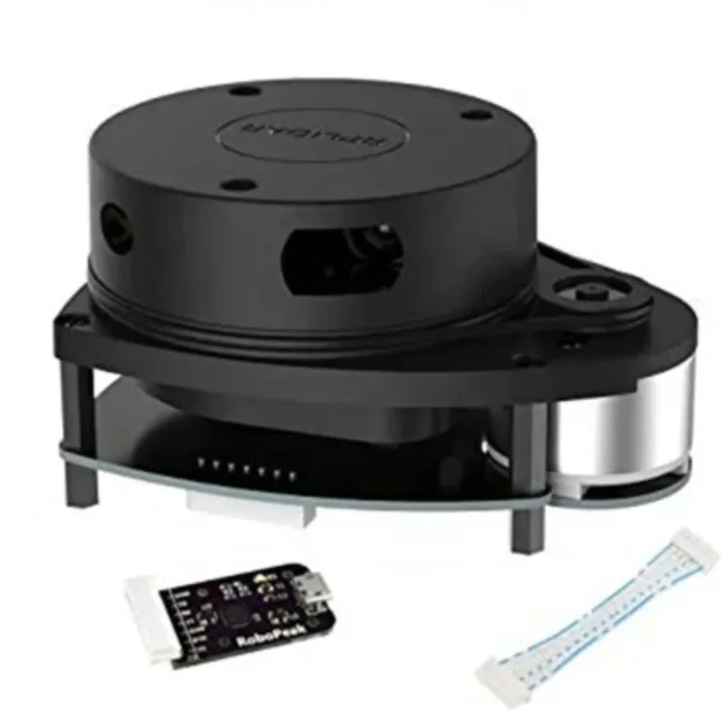 360 Degree 2D Laser Scanner 12meters Radius Lidar Sensor Slamtec RPLIDAR A1M8 Scanner for Robot Navigation and Localization