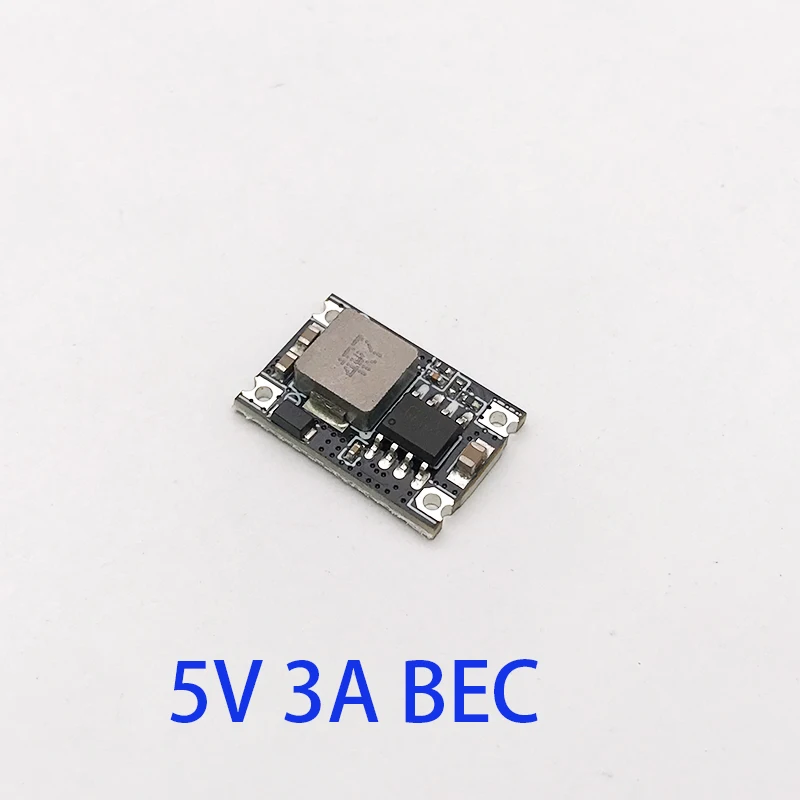 Módulo de Alimentação BEC para Quadcopter RC Drone, Buck Step Down Regulador, Parte do carro, Tamanho ultra pequeno, DC, 5V, 3 V, 12V, 3A