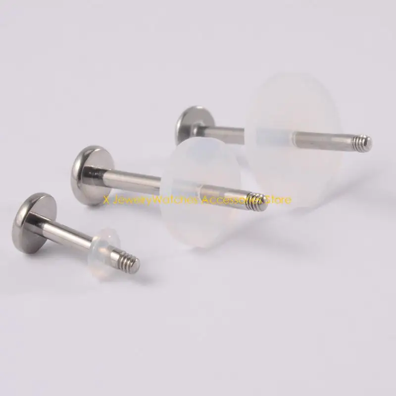 

31KD Piercing Healing Silicone Discs Flexible Anti Hyperplasia Saucer Prevents Irritation Inflammation Drilling Ear Ring