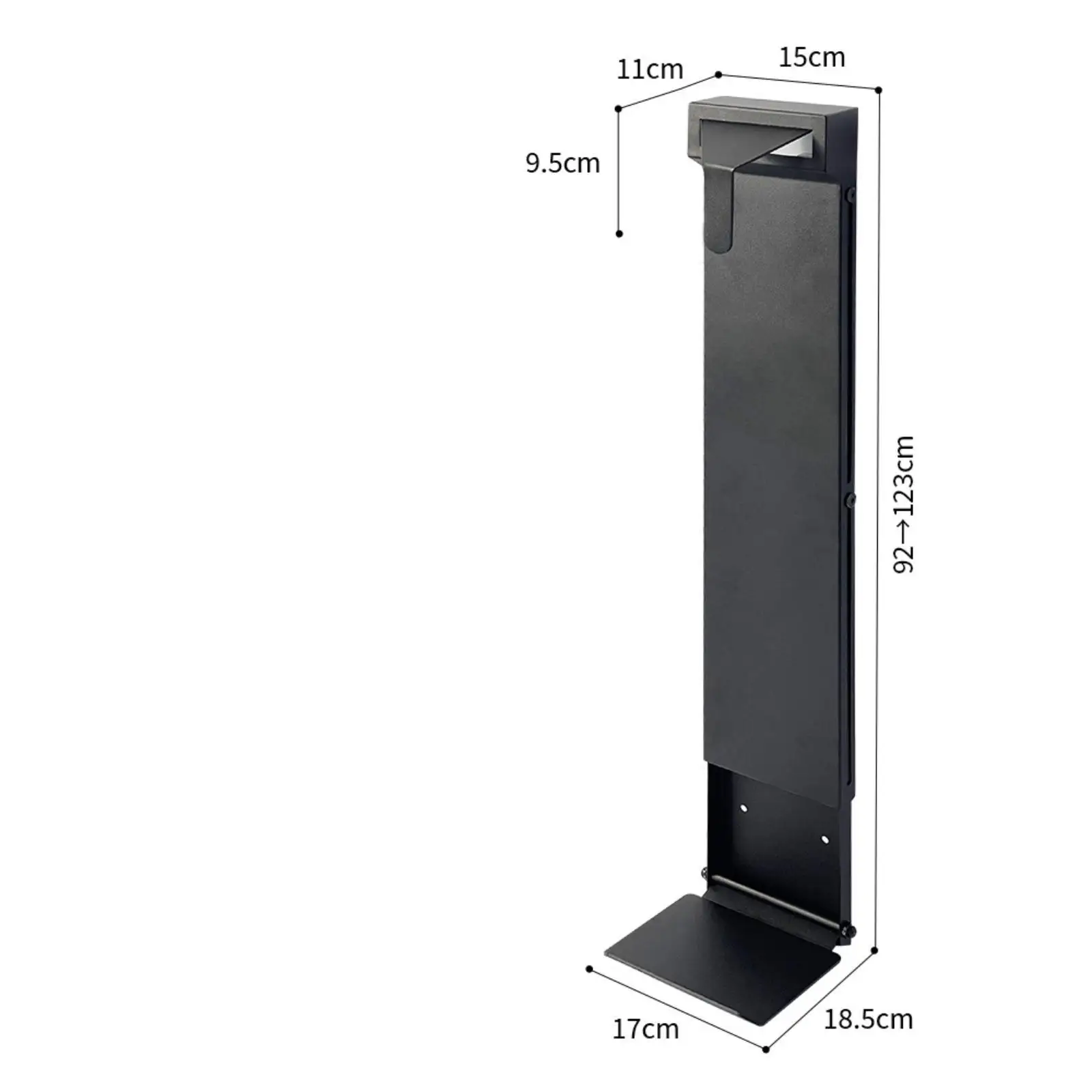 Wall Mount Golf Bag Storage Rack Golf Bag Holder Premium with Sliding Easy to Install Steel Space Saving