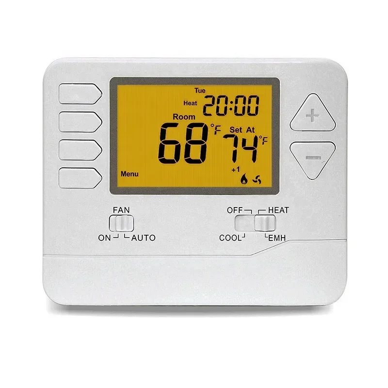 Sıcak satışEnerji Tasarruflu HVAC Programlanabilir Termostat Klima Kontrol Cihazı