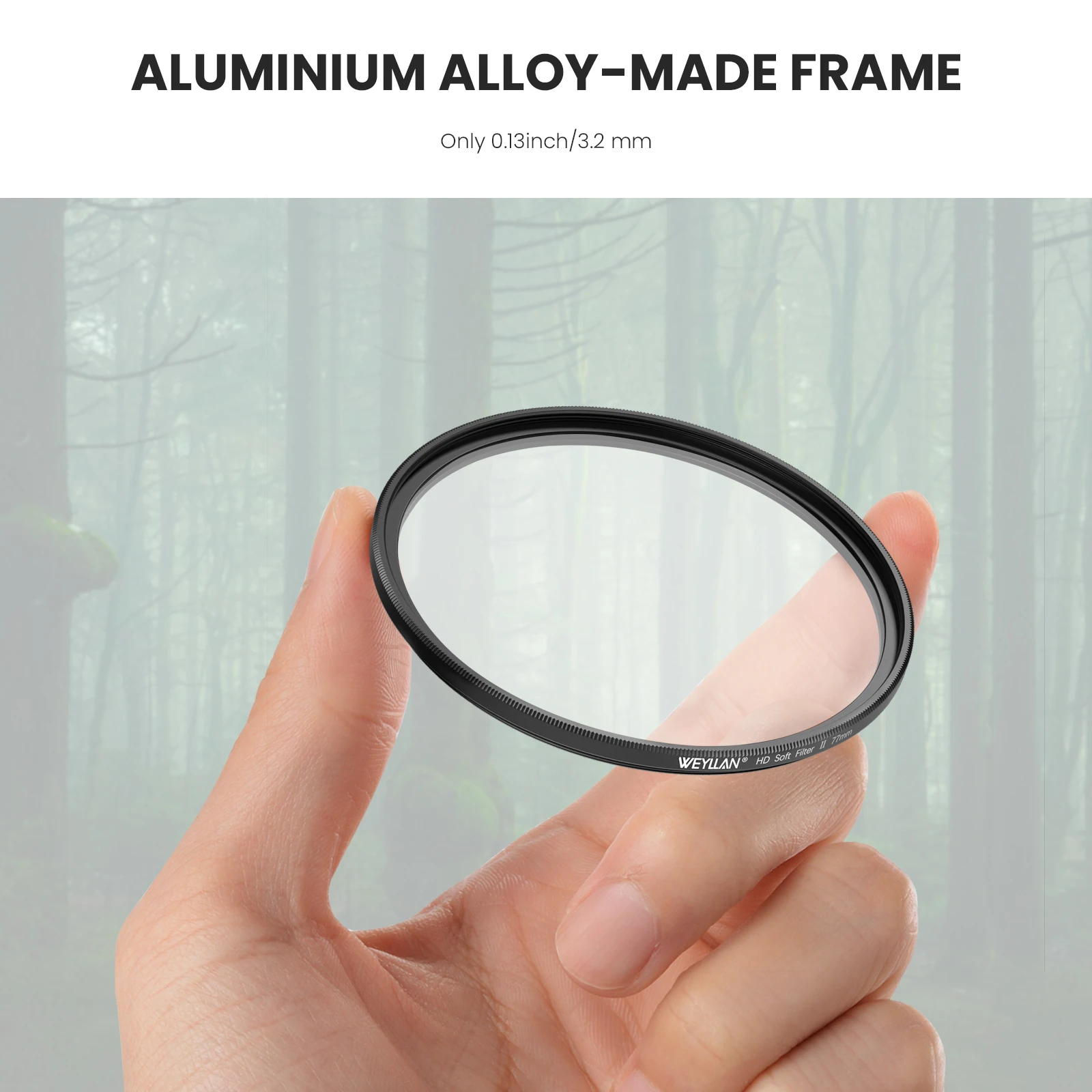 Camera Lens Light Filter White Mist Soft Focus Filter Camera Accessories Dreamy Effect for Portrait Photography 49mm 52mm 67mm