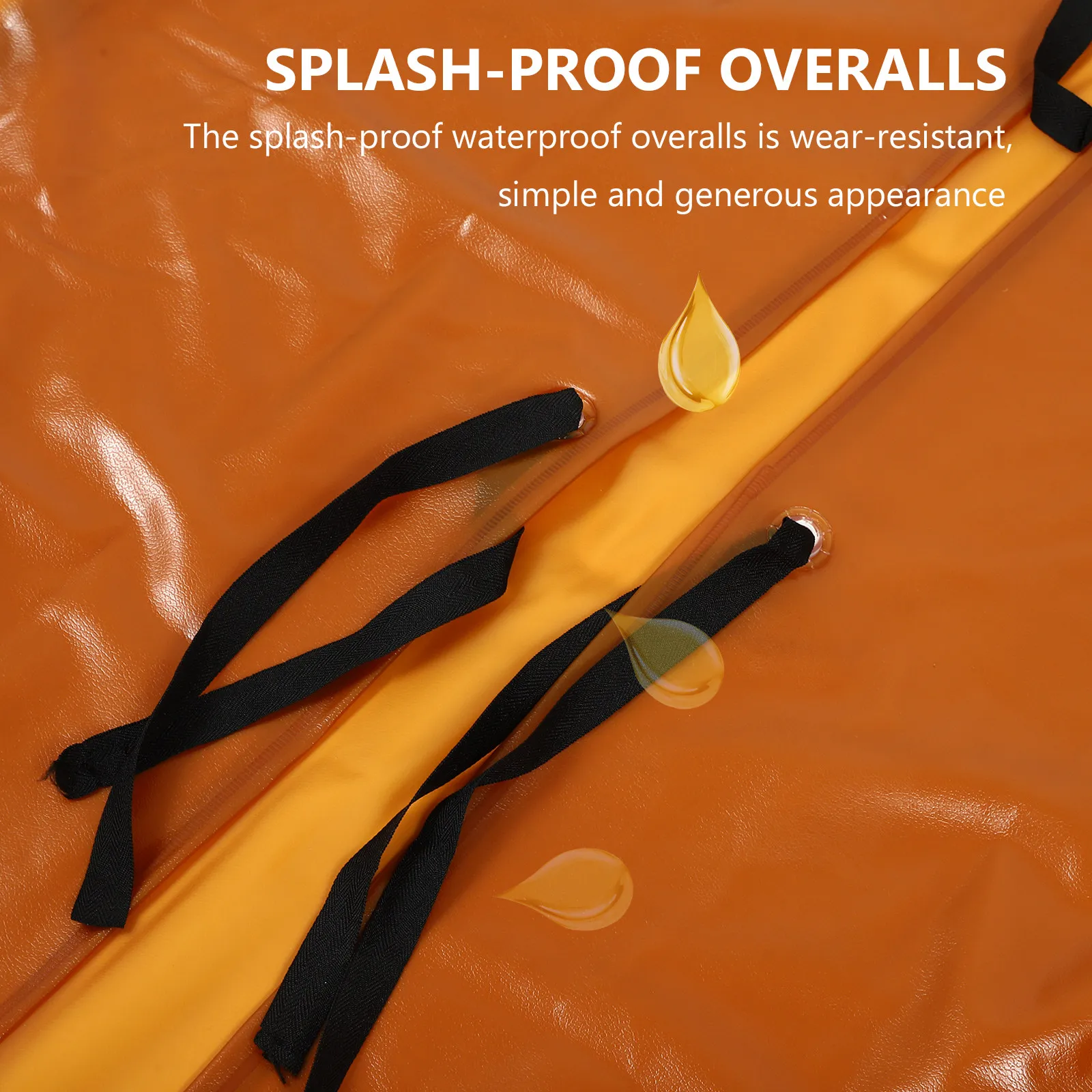 

Водонепроницаемый комбинезон с защитой от брызг, кислотостойкий, износостойкий, с эластичными манжетами, для камнеобрабатывающих предприятий, ферм, пищевой промышленности