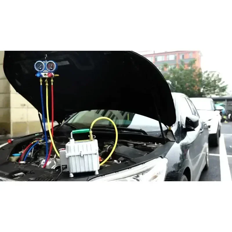 Auto Air Conditioning Repair Machine Car Air-Conditioning Vacuum Fluoride Machine Refrigerant Adding Machi