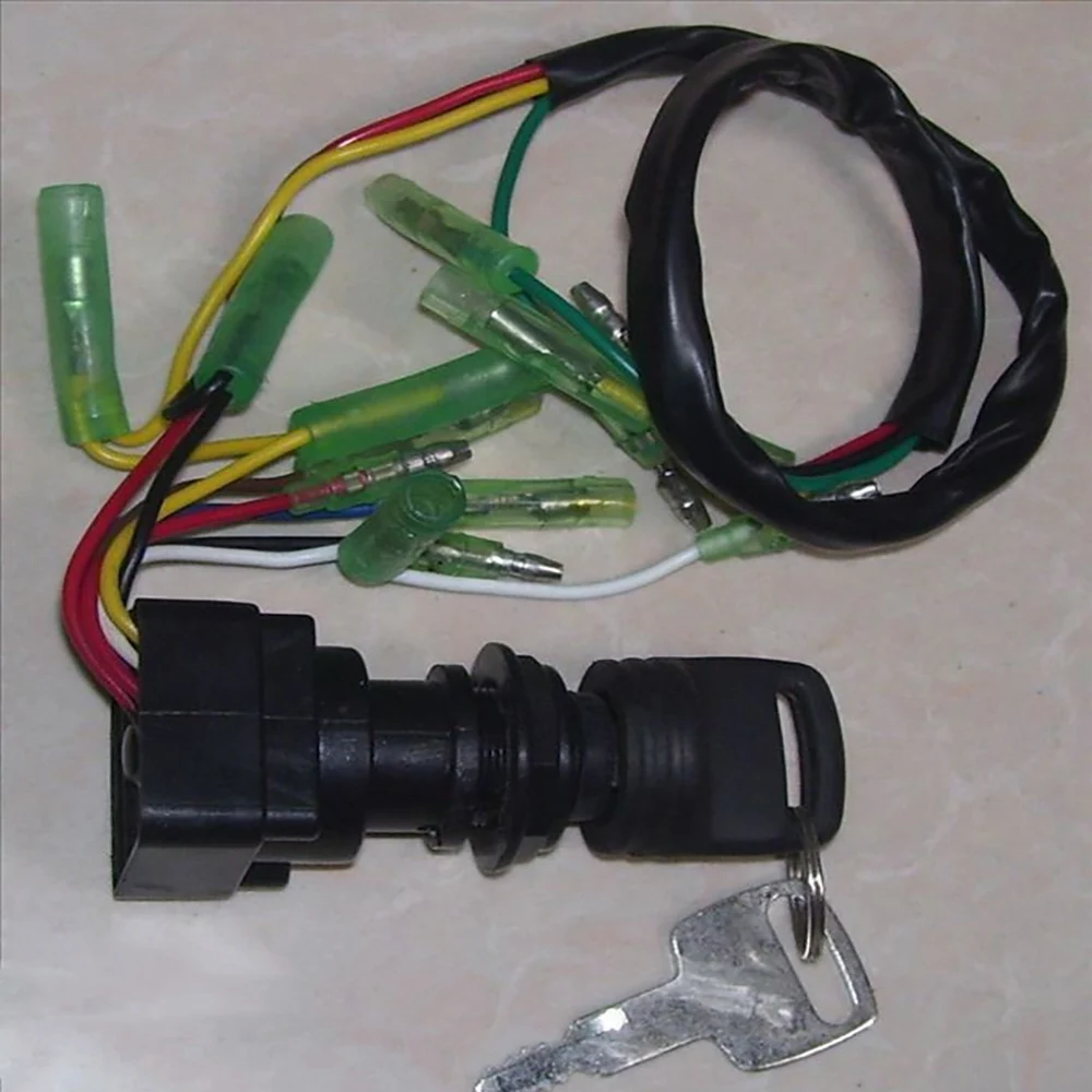 Remote Control Box Ignition For Yamaha Outboard Motor Yacht Front Operation Box Remote Control Box Ignition Switch Key Assembl