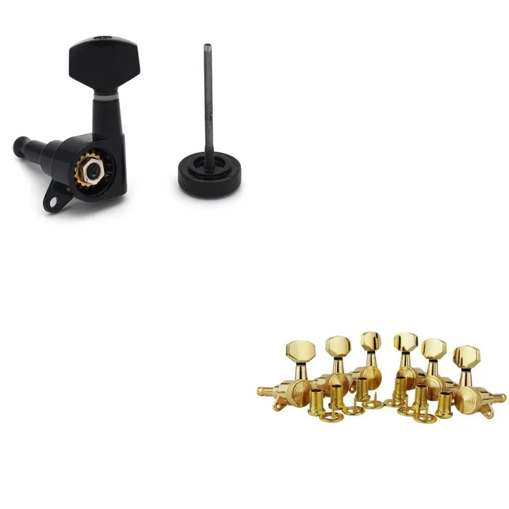 

1 шт., колышки для ключей, колышки для ключей, винтажный стиль, тюнеры с блокировкой гитары, сменные тюнеры с блокировкой в