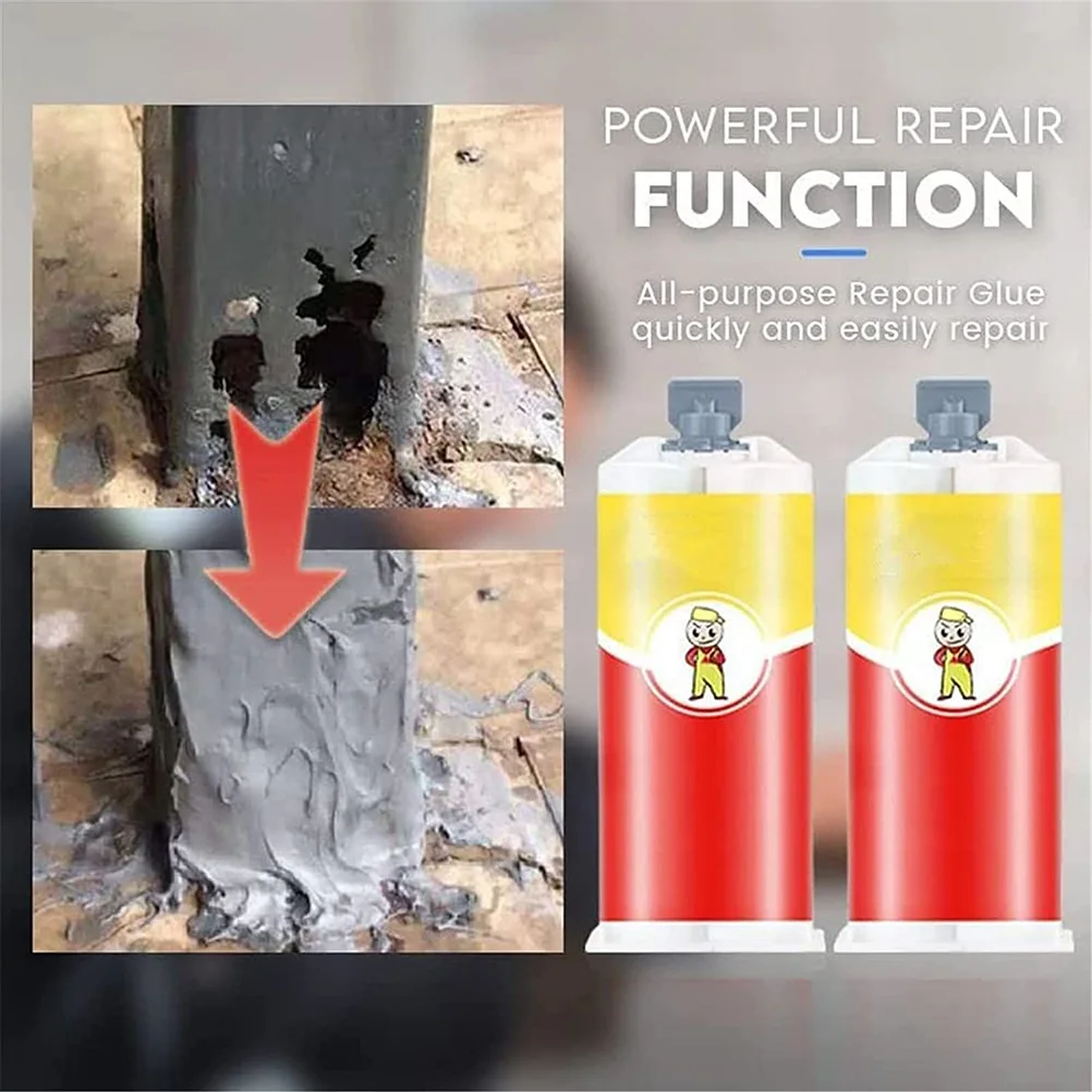 95g Metal Repair Glue Cast Iron High Strength Repairing Adhesive Heat Resistance Repair Adhesive Agent Tool Casting Welding Glue