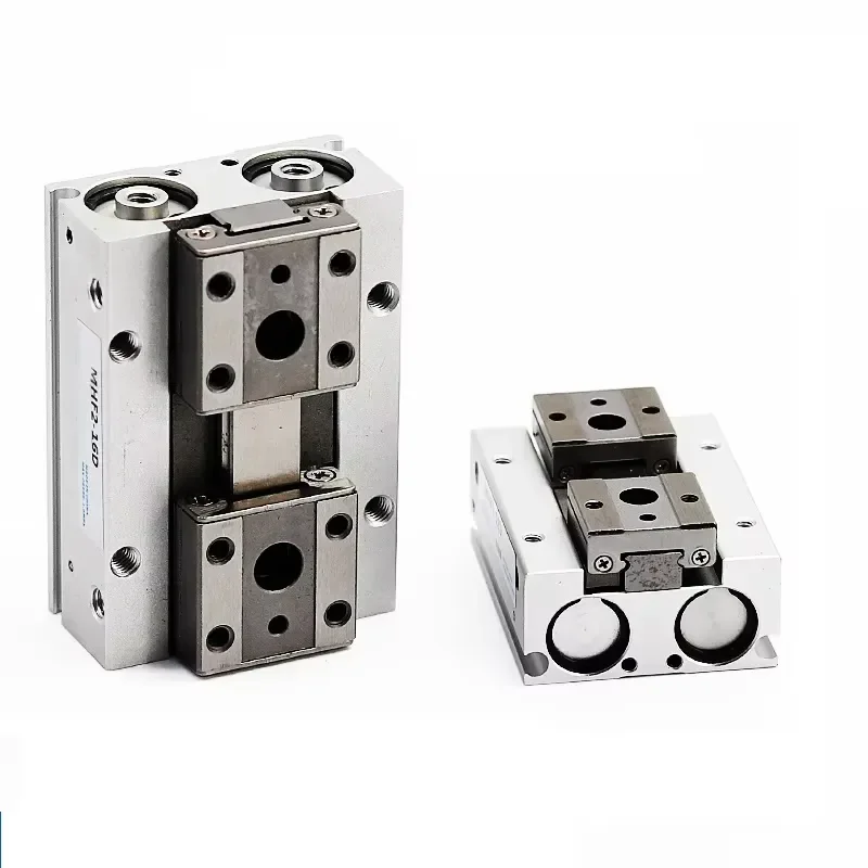 MHF2 Series Rotating Industrial Parallel Gripper Pneumatic Cylinder Low Profile Air Gripper