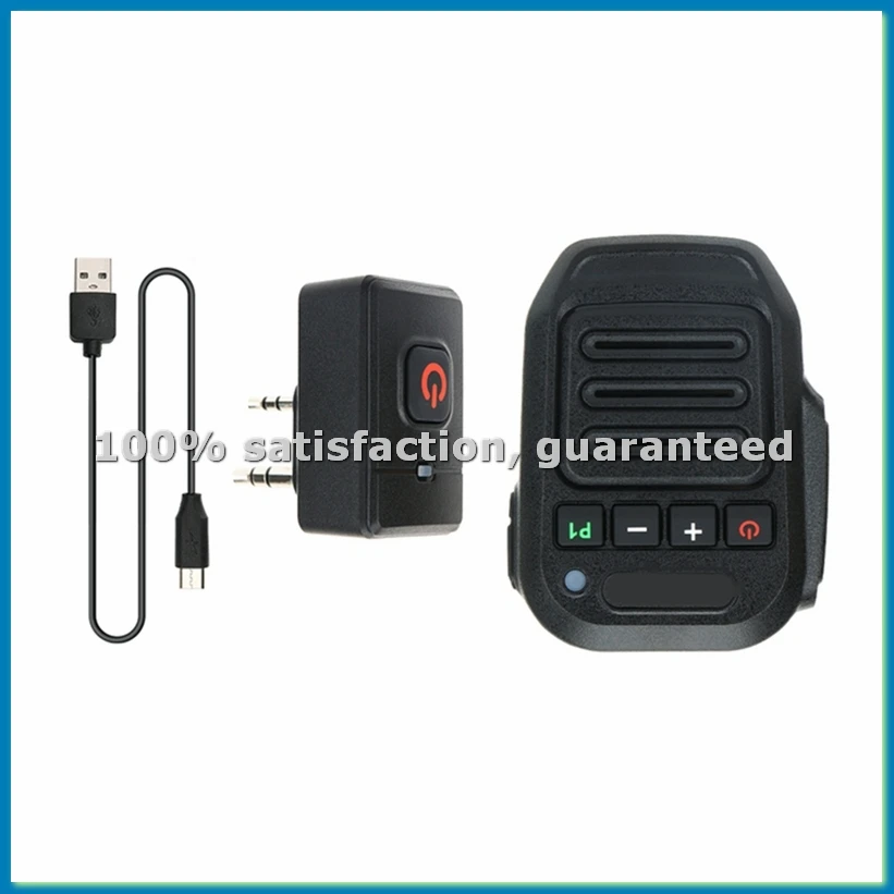 

Беспроводной Bluetooth-микрофон, ручной динамик, микрофон Type-C для UV-5R 5RH UV-K5 K6, аксессуары для радиолюбителей-ABFT