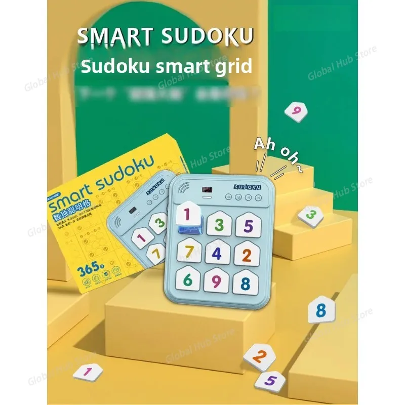 Sudoku Smart Math Game Console Jiugongge Children's Primary School Entry Portable Electric