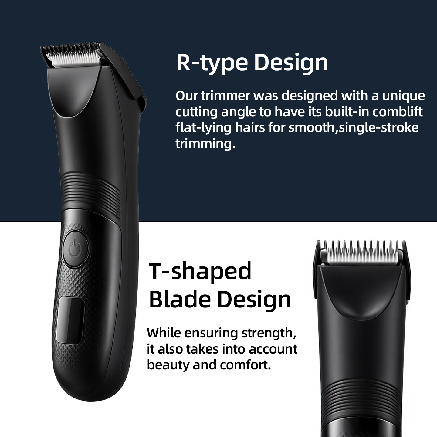 OMUONE Vintage Men's Electric Hair Clipper Rechargeable Beard Trimmer with Hair Trimmer Kit USB Fast Charging Hair Clipper view 6