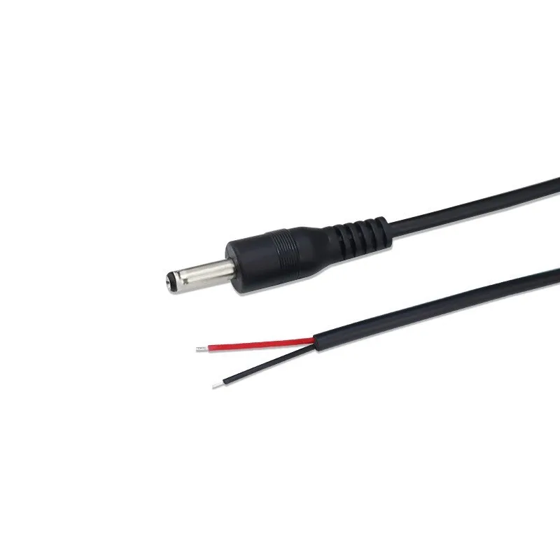 Dc 3.5 * 1.35mm Straight Or Bent Wire 90 Degree Power Wire Revolution Dual Bare Wire Connector Transmission A5