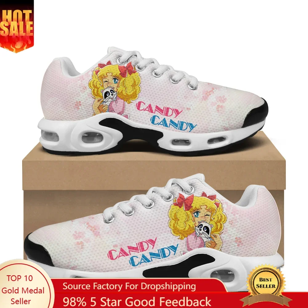 Candy Candy Cozy Air Cushion Sports Sneakers Lovely Anime Shoes Men Women Teenager High Quality Footwear Custom Mesh Sneaker