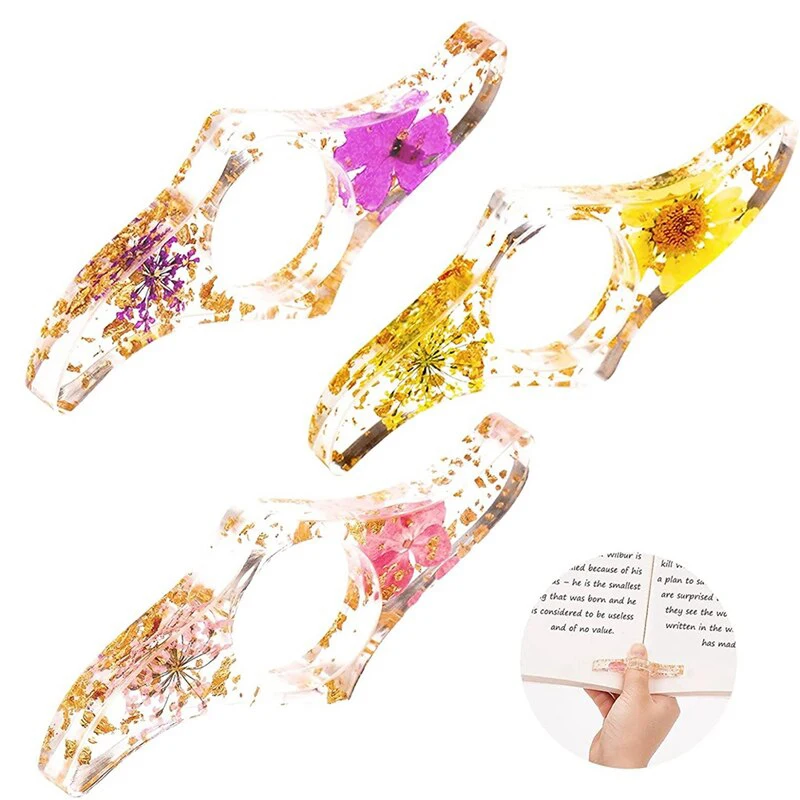 Book Support Book Page Presses Holder Stands Convenient Bookmarks Office Supplies Book Thumb Holder School Office Stationery
