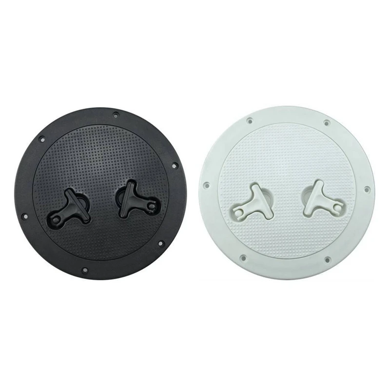 

Round Inspection Hatch Cover 8 Inch ABS Hatch Cover Twist Screw Out Deck For Boat Yacht Marine Access Hatch Cover