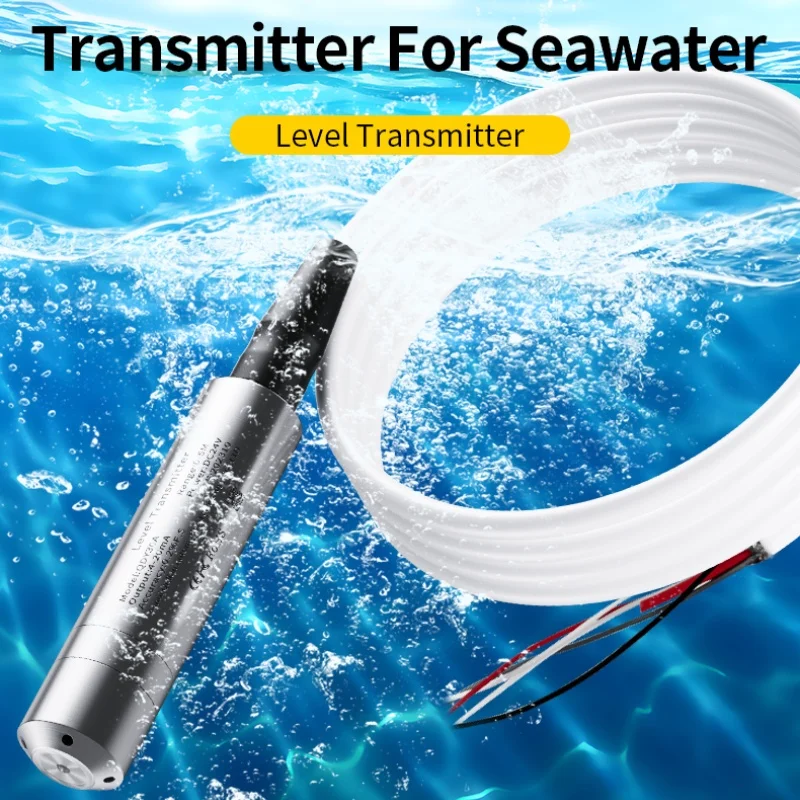 

Погружной датчик уровня дизельного топлива, зонд 304, 2 м, 3 м, 5 м, кабель из ПТФЭ, 4-20 мА, выход RS485, датчик давления жидкости