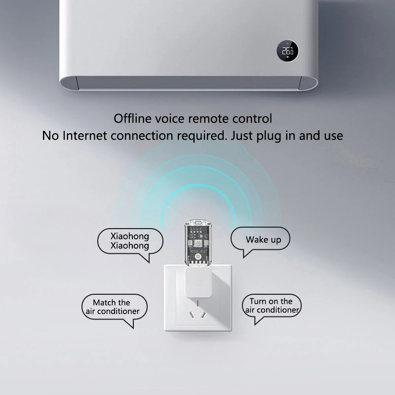 음성 제어 USB LED 책 조명 5V 전원 다채로운 스위칭 깜박임 없는 입력 USB 야간 조명