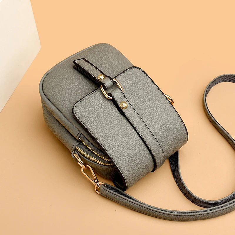 New Fashion High Quality Crossbody Bag Small Soft Leather Shoulder Bag For Women 2024 Female Elegant Purses and Handbags Sac