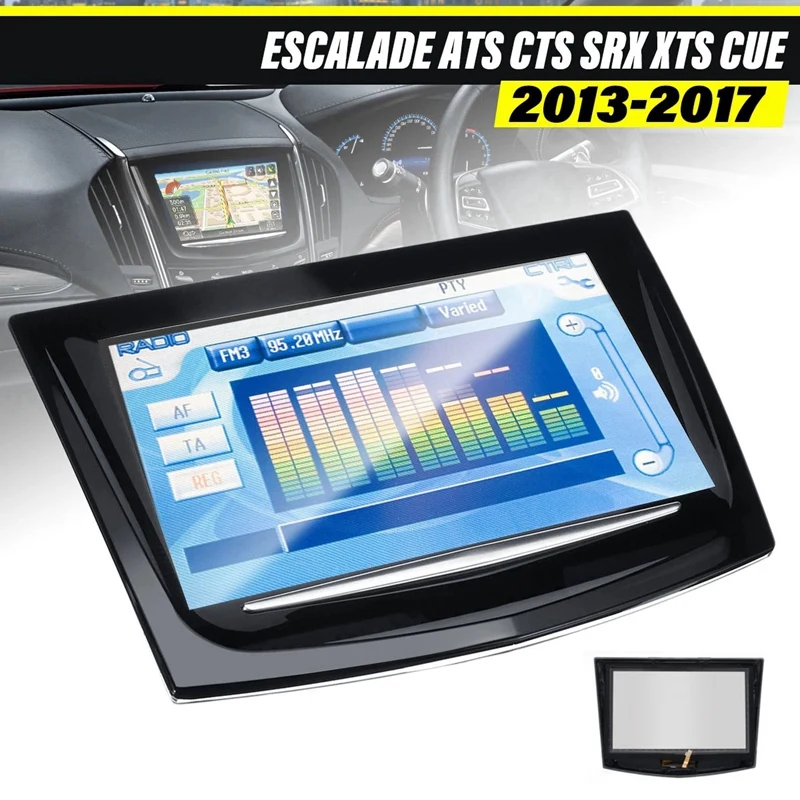 Car Center Control Touch Screen CUE Display For Cadillac Escalade ATS SRX XTS GTS CUE 2013-2017 23106488 23243166 22975649