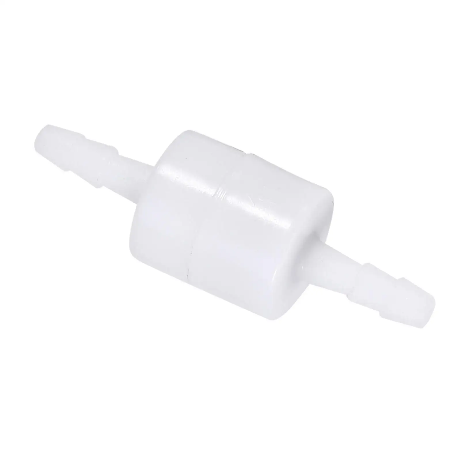Weißes Einweg-Rückschlagventil aus Kunststoff, 4 mm, 6 mm, 8 mm, 12 mm, langlebiges Rückschlagventil für Öl, Wasser, Gas