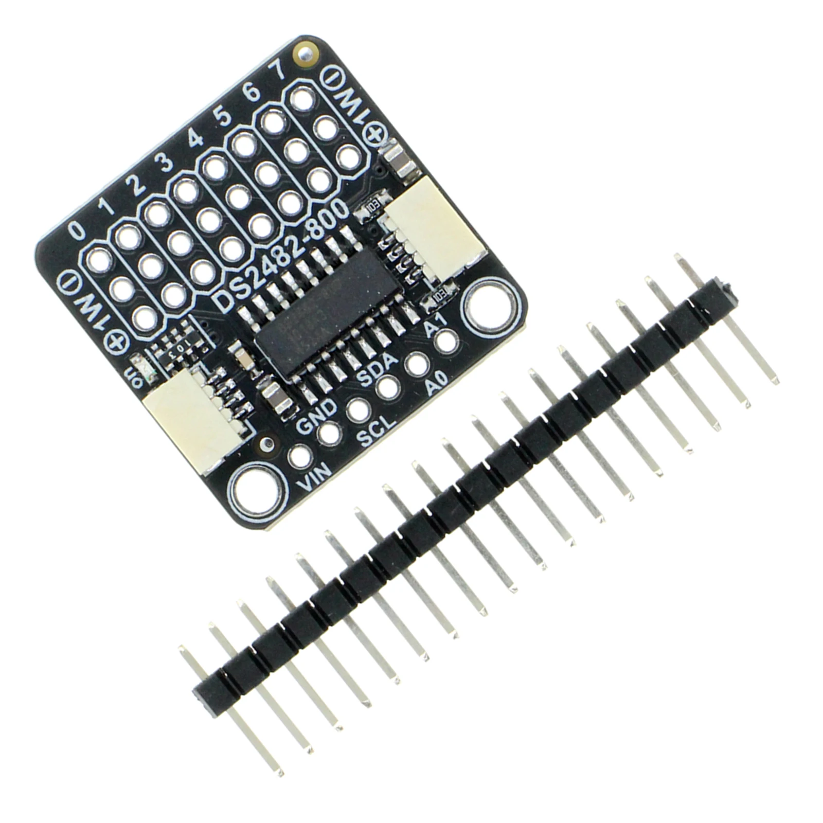 DS2482S-800 I2C to 1-Wire Bridge Adapter 8-Channel STEMMA QT Qwiic Module Wide Temp Range