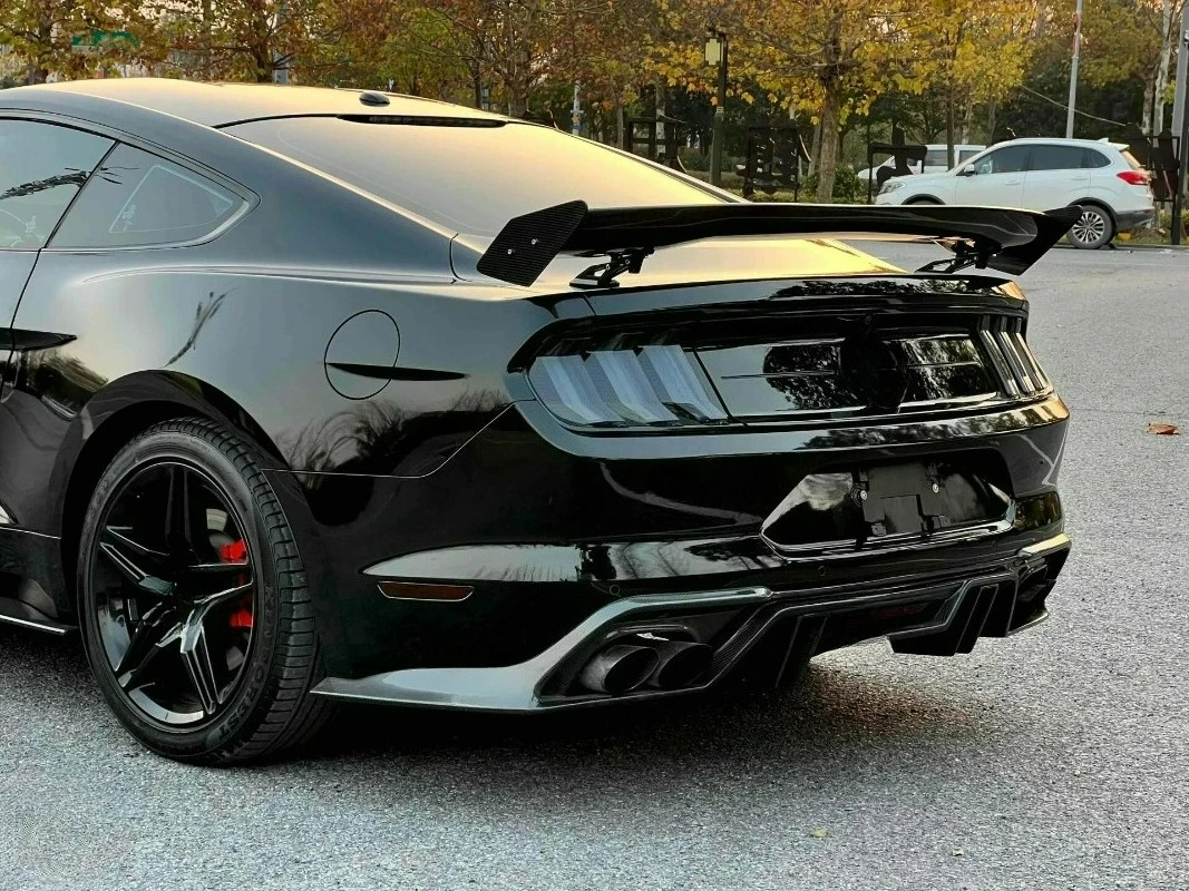 

Precision CNC Moulded APR Style FORFord Mustang GT Coupe Rear Trunk Spoiler Carbon Fiber 2015-2020