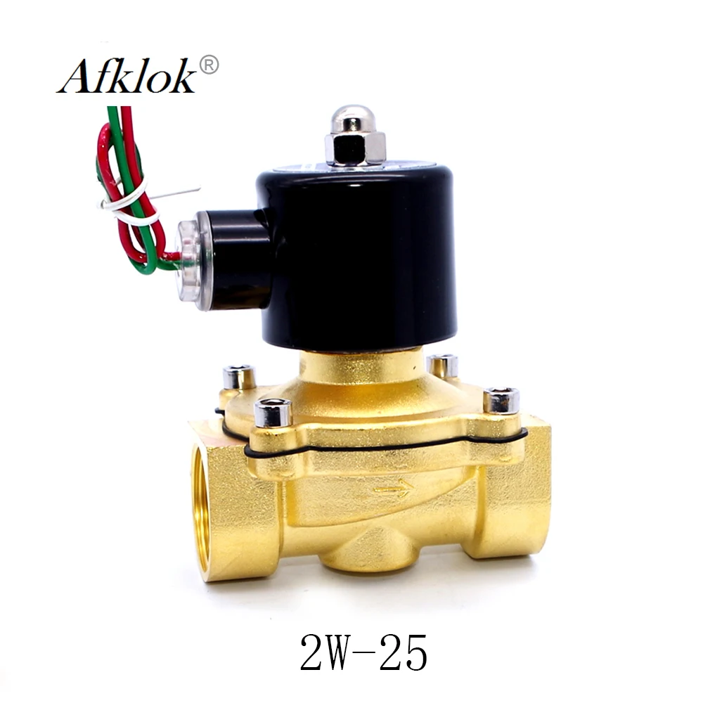 2W -250 -25 Diaphragm Structure Solenoid Valve for Water Normally Closed
