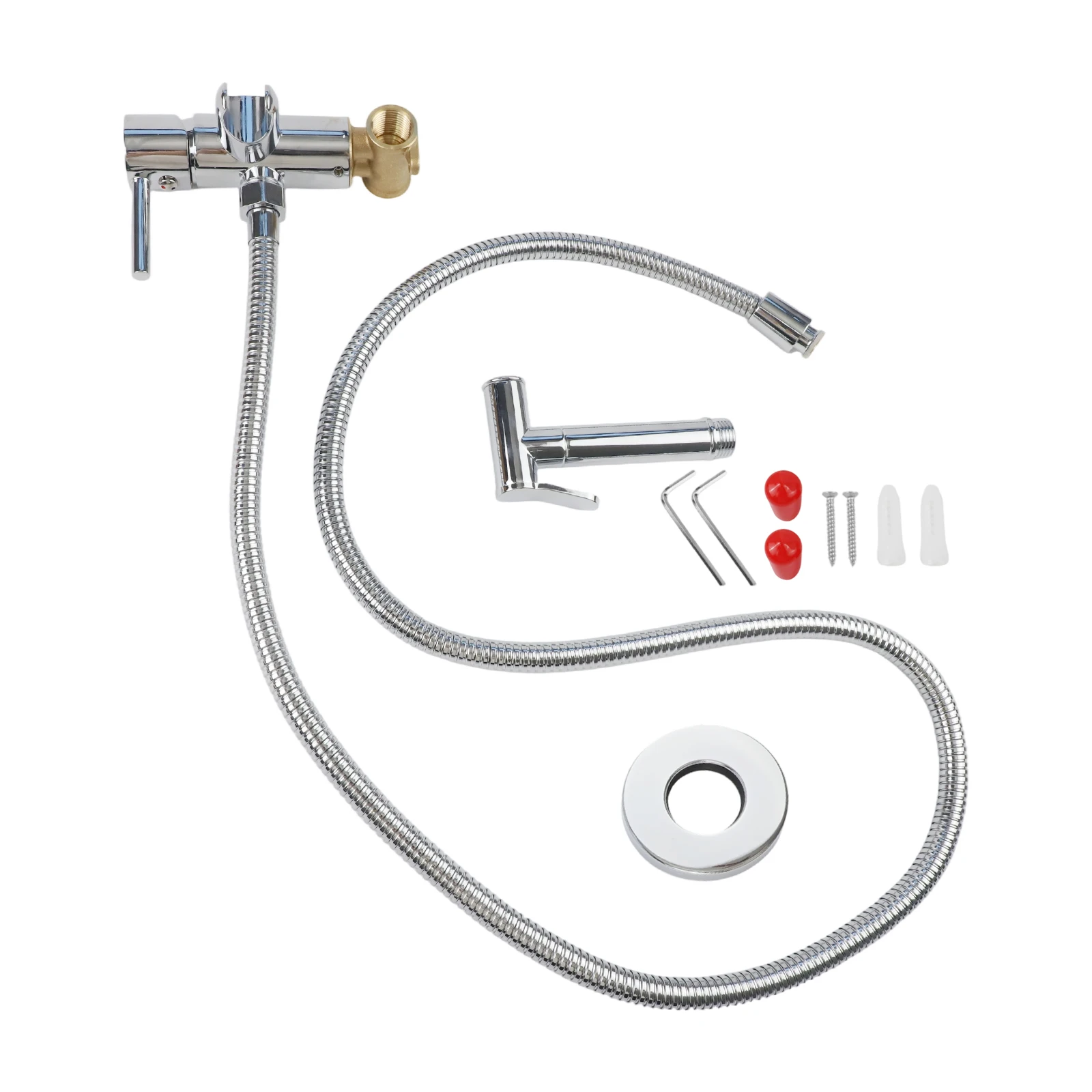 

Распылитель для биде с регулируемым давлением Материал из цинкового сплава Полный раствор для биде Распылитель с регулируемым давлением воды