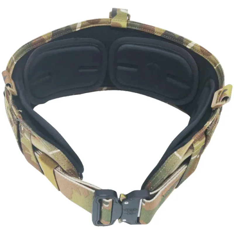 Laser cutting Tactical Waistband Belt Combination Set Mens Molle system Equipment