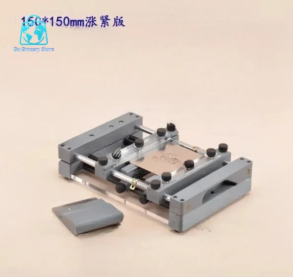 250x250MM Manual PCB Template Printer - Desktop Screen Printing Machine - Precise Alignment of Solder Paste