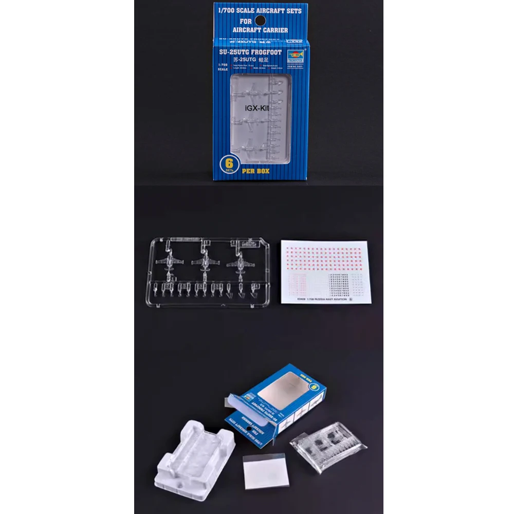 

Trumpeter 03411 Масштабная модель 1:700 Российский истребитель СУ-25ТУГ (Frogfoot) Пластиковый сборный конструктор