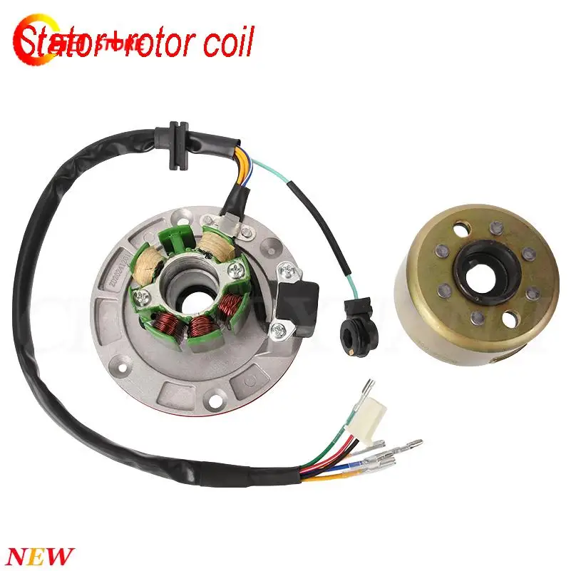 

Magnetic Stator Rotor Kit with Lighting for 140cc 150cc 160cc Mud Bike Motorcycle Professional Electrical Parts