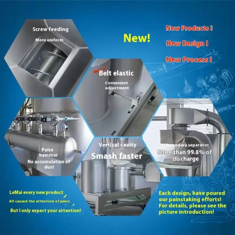 Flour Spice Grinder 200 Mesh Grinding Equipment,Sugar Powder Machine