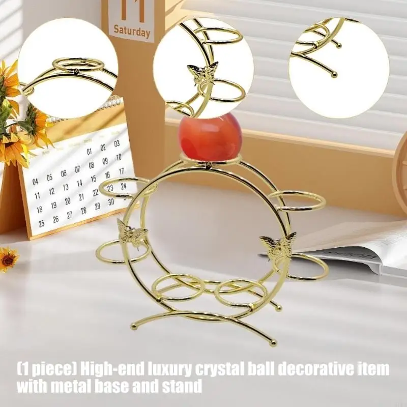Metal Ornament Stand with Arched Holder Form for Shelf Display Use 55KF