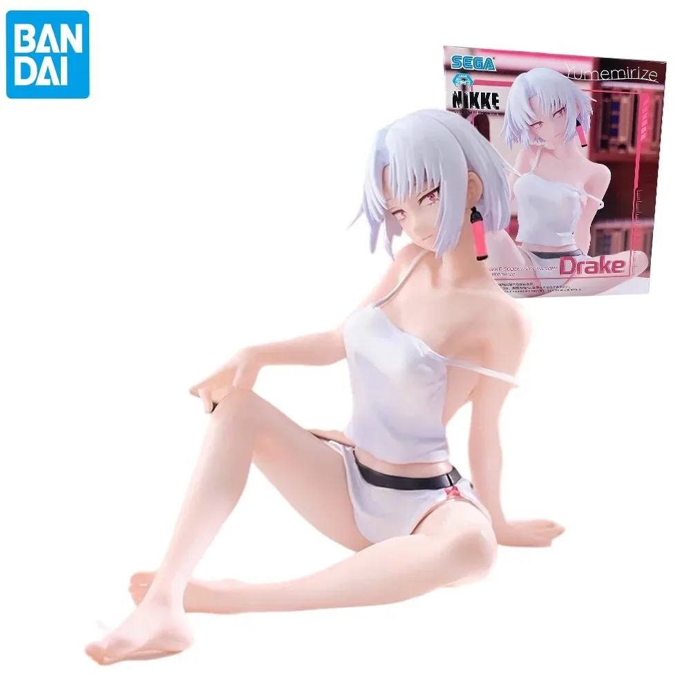 재고 있음 오리지널 세가 유메미라이즈 니케 승리의 여신 드레이크 PVC10cm 애니메이션 피규어 액션 피규어 모델 수집 장난감 선물