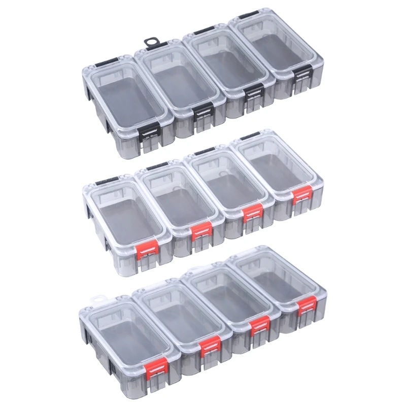 Fishing Tackle Storage Box Portable Fishing Lure Tackle Organizers Fishing Water Resistant Luminous Tackle Box