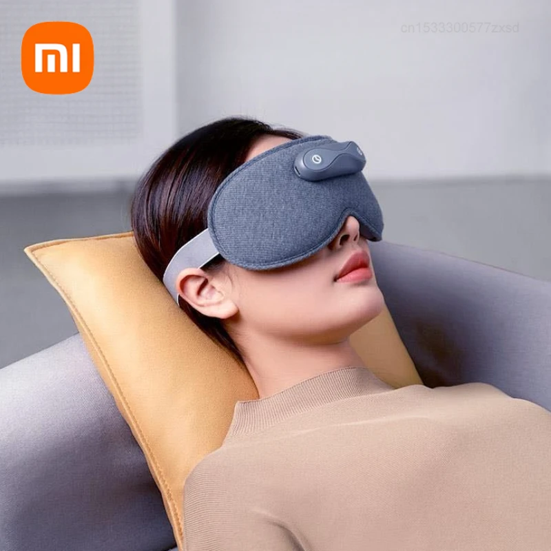 Xiaomi KULAX Graphene Heated Eye Mask Full Shading Relaxing Sleeping Eye Mask Block Out Light Sleeping Aid Portable Blindfold