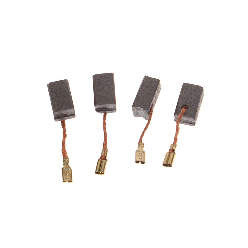 切断および研磨機用の電気カーボンブラシ,モーターアクセサリ,電動工具,6.5x8x13.5mm, 7-100, 10個 