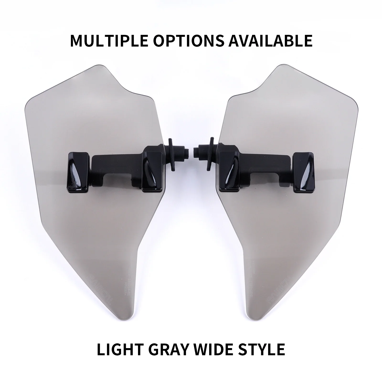 PANICAL Goldwing für Honda Goldwing GL1800 DCT F6B 2018-2026 Motorrad Luftabweiser Seitenspoiler PMMA Windschutzscheiben-Zubehör – Detail 8
