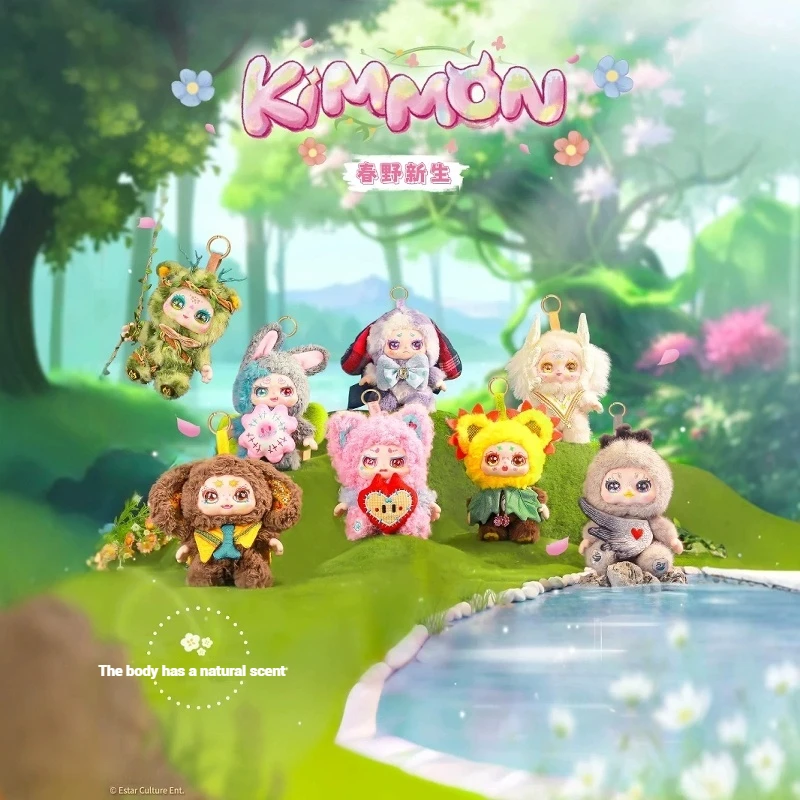 

100% Genuine Kimmon Creatures In Spring New Life Series Blind Box Cute Doll Trendy Pendant Kawaii Ornament Birthday Gift Toys
