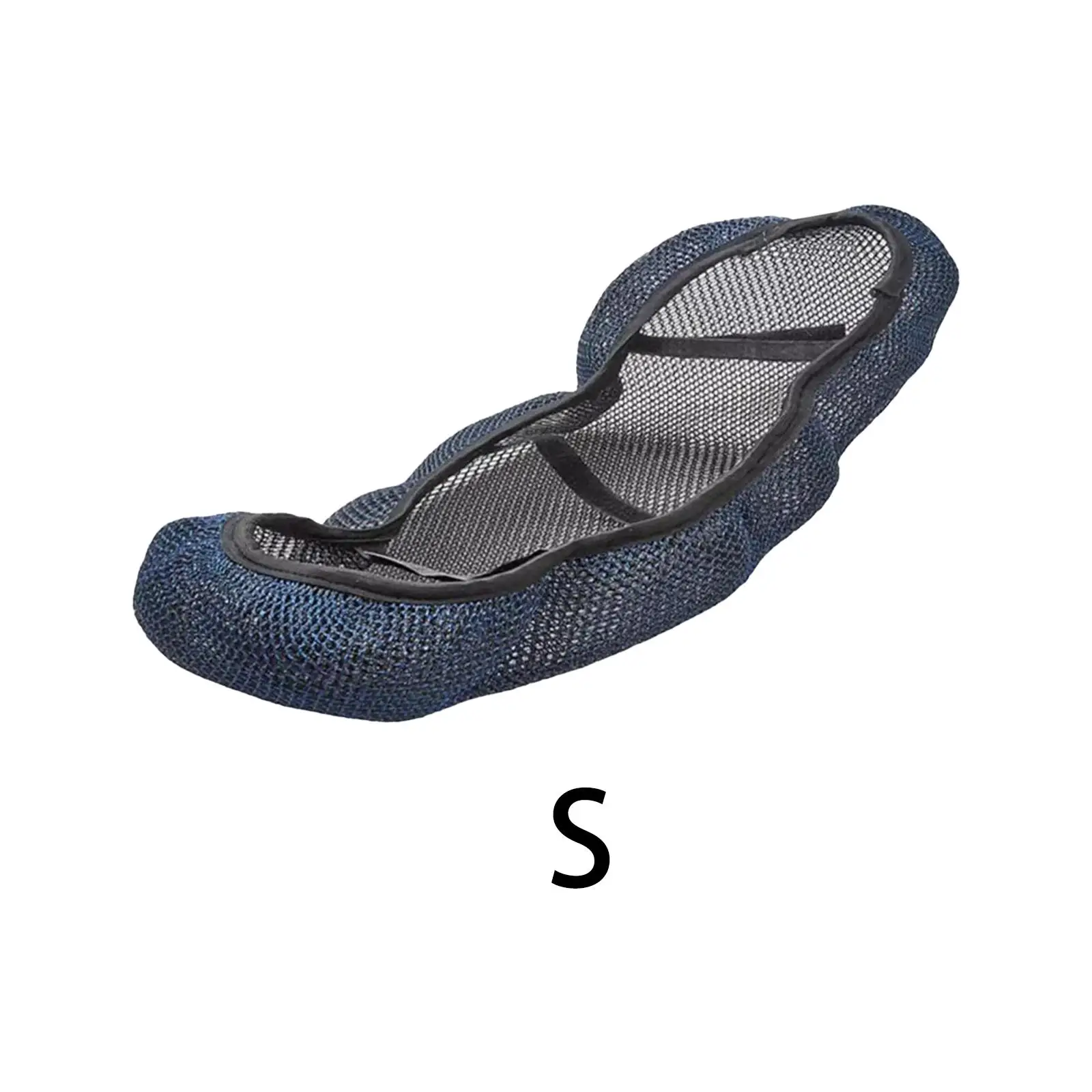 Motorcycle Seat Cover Anti Slip Protector Comfortable Motorcycle Net Mesh Seat Full Cover for Motorbike Moped Motorcycle