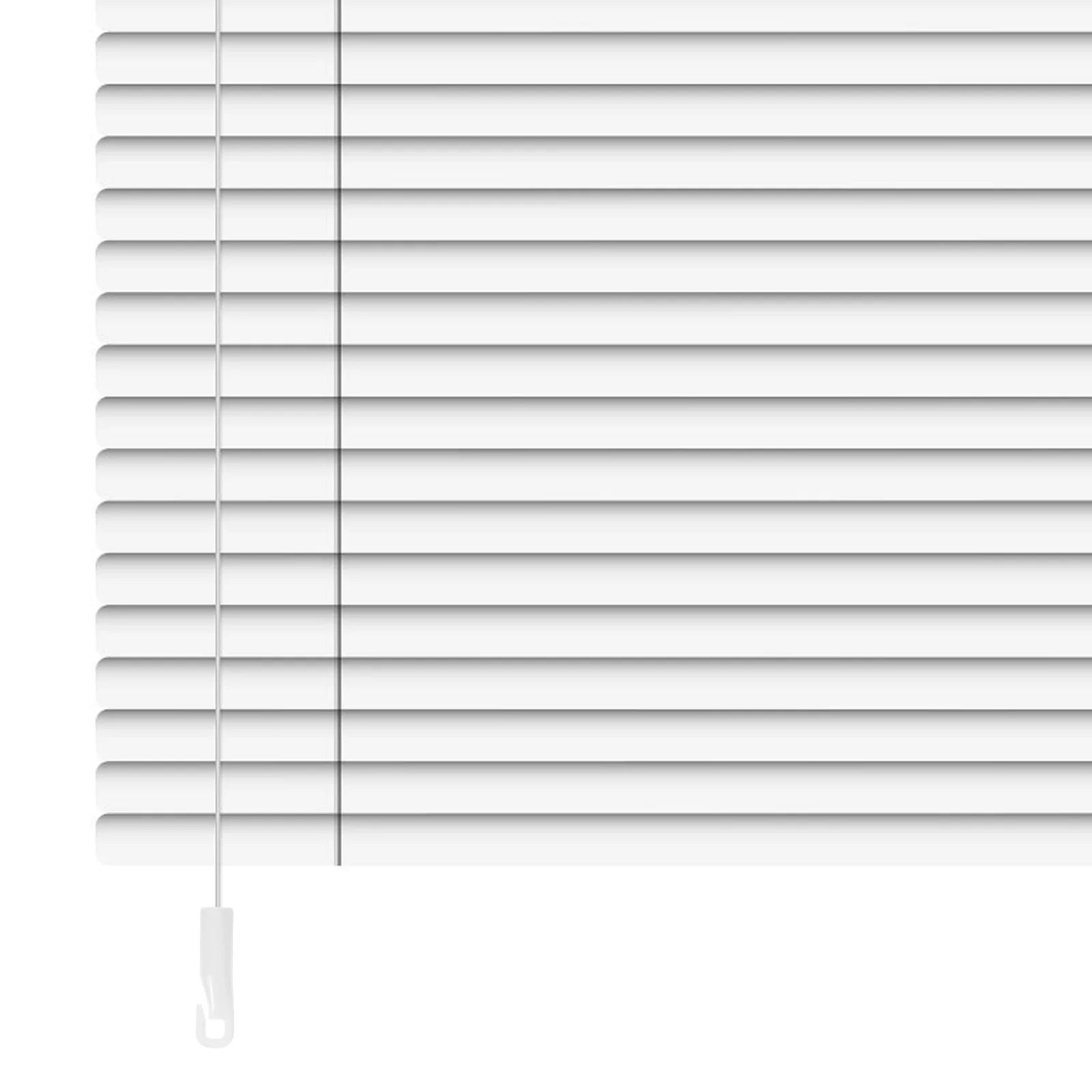 

2Pcs Plastic Blind Wand Tip Hook Pom Material Easy Match Curtain Rod Useful Accessories Blind Wand Hooks